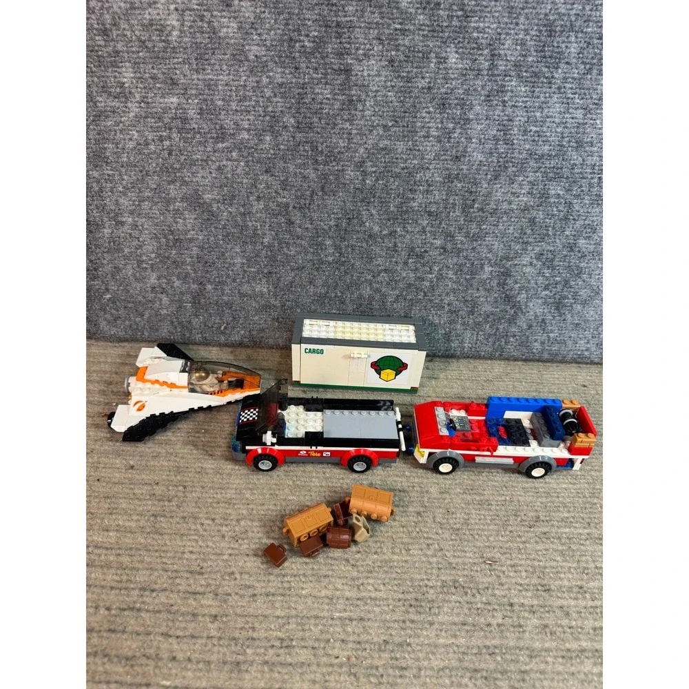 Lego City Space Shuttle Octan Truck Cargo Lot with Minifigure and Accessories
